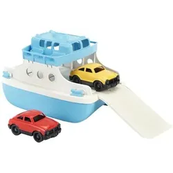 GREENTOYS 8601038 Fährschiff blau / weiss mit 2 Mini-Autos