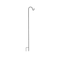 MARELIDA Gartenspieß für Laternen Leuchten Gartendeko 60-120cm Schäferhaken Gartenstecker