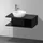 Duravit Waschtisch-Unterschrank 80 x 26 cm Eiche Schwarz Matt
