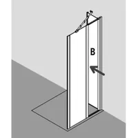 Kermi IBIZA 2000 TGD 0900x - Silber