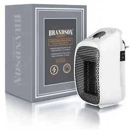 Brandson Heizlüfter 400 W Weiß