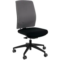 ORIGINAL STEIFENSAND Bürostuhl Eserio Stoff grau, Gestell schwarz