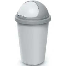 KEDEN Mülleimer 50 l Silber
