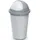 KEDEN Mülleimer 50 l Silber