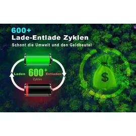 XTAR 21700 6000 mAh 1 St.