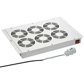 EFB Einbaulüfter 6 Lüftern für Netzwerk- u. Serverschränke