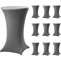Trutzholm Stehtischhusse Grau Ø 60 cm 10er Set
