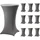 Trutzholm Stehtischhusse Grau Ø 60 cm 10er Set