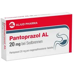 Pantoprazol AL 20 mg bei Sodbrennen