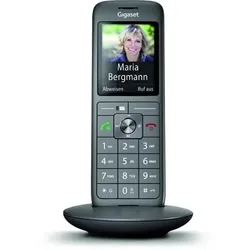 Mobilteil m.Ladeschale sw/pt graphisch 280h Mit Ladeschale schwarz/platin