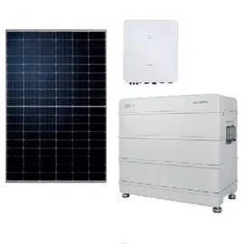 Buderus PV Paket PV25 polykristallin 12300 W inkl. Sungrow SBR 9,6 kWh
