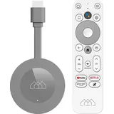 Homatics Dongle G 4K Google TV Mediaplayer (4K UHD, WiFi, Bluetooth, Sprachfernbedienung, Dolby)