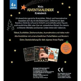 Schwager & Steinlein Mein Adventskalender-Kratzbuch