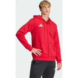 adidas Entrada 26 Kapuzenjacke Herren Team Power Red 2/White M