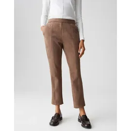 Opus Elvina Cozy Lederhose Braun 36
