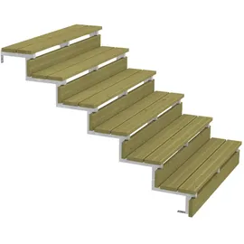 Plus Stahltreppenwange verzinkt 17 cm Stahl