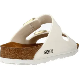 Birkenstock Arizona Birko-Flor Lack schmal patent white 36
