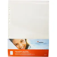 Walther Fotoblätter 10 Blätter selbstklebend, weiß DS118