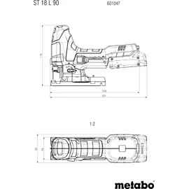 Metabo ST 18 L 90 Akku-Stichsäge 601047850