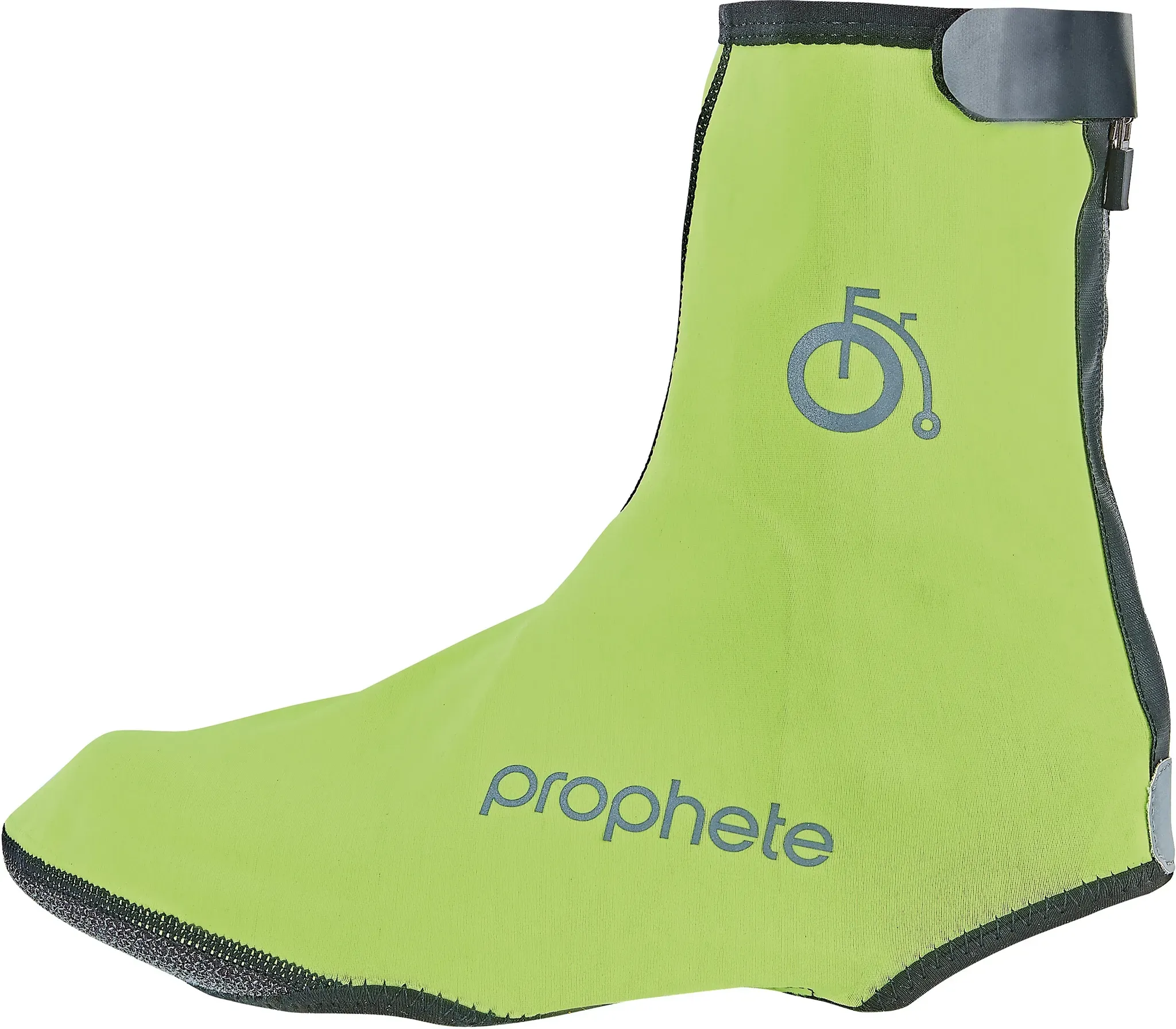 Fahrrad-Überschuh PROPHETE "Schuhüberzieher" Gr. 40, gelb (neongelb), Schuhüberzieher, Kinder, 40/43, Fahrrad-Überschuh