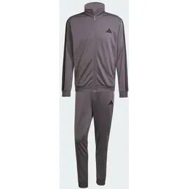 adidas Sportswear Basic 3 Stripes Tricot TRACKSUIT, Grey Strata - L