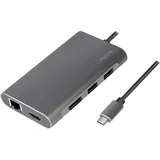 Logilink USB 3.2 Gen 1 Dockingstation 8-Port, USB-C 3.0 [Stecker] (UA0382)
