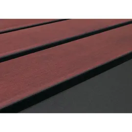 Proregal Mülltonnenverkleidung 125 x 196 x 84 cm schwarz