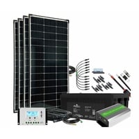 Offgridtec Offgridtec© Autark XXL-Master 600W Solaranlage - 2000W AC Leistung 260Ah AGM Akku 12V 230V