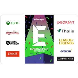 Gutscheingold ENTERTAINMENT Geschenkcode