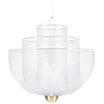 Moooi Meshmatics 3-flg. Ø 90 cm Stahl/Messing