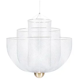 Moooi Meshmatics 3-flg. Ø 90 cm Stahl/Messing