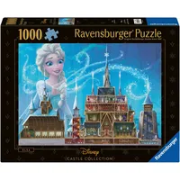 Ravensburger 12000261 Puzzle 1000 Teile Disney Castles: Elsa - Puzzle für Erwachsene und Kinder ab 14 Jahren, Die Eiskönigin Geschenke, Frozen Puzzle