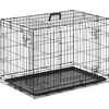 Hundebox Hundetransportbox Hundekäfig Gitterbox 92 x 60 x 66 cm Eisen