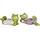 Mica decorations Dekofigur Frosch 30 cm mehrfarbig 2-fach sortiert