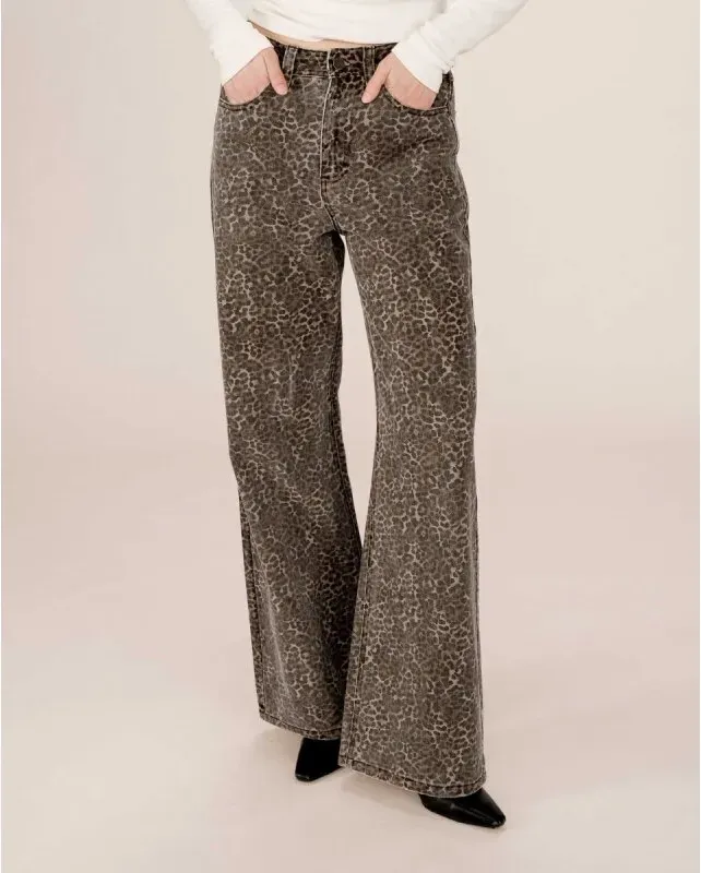 Grace and Mila Jeans Socca Leopard 28