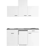 OPTIFIT Küchenzeile OPTImulti 170 cm Weiß/Grau