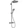 Hansgrohe Croma Select S Showerpipe 280 1-jet mit Thermostat Schwarz 26890340