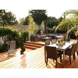Garapa Terrassendielen, 21x145 mm, KD, glatt/glatt