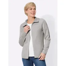 Classic Basics Strickjacke grau