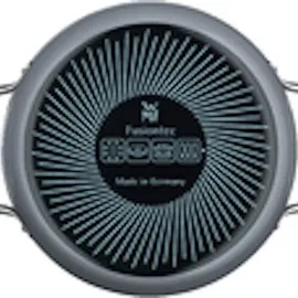 WMF Fusiontec Essential Kochtopf groß, 20 cm, Glasdeckel, Bratentopf Induktion, 2,4l, High-Tech Keramik, kratzfest, unbeschichtet, grau, Made in Germany