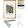 walther + design Desire Kunststoffrahmen Weiß 40x60 cm 4er Set