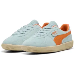 Sneaker PUMA "PALERMO", Gr. 39, modern mint, maple syrup, Leder, mehrfarbig, sportlich, Schuhe