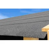 Karibu Selbstklebende Dachbahn 0,5 m Breite 2,5 qm schwarz