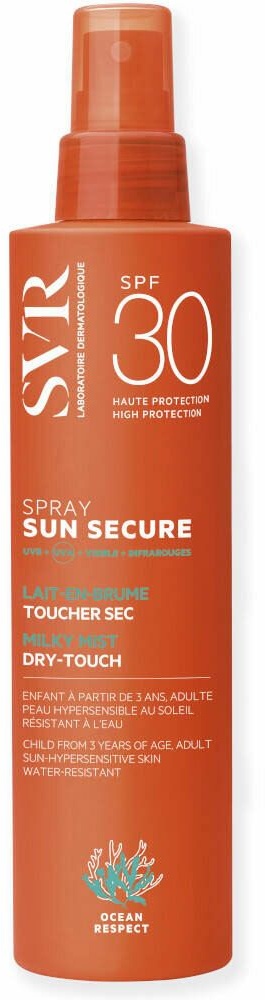 SVR Sun Secure Spray SPF30 200 ml spray