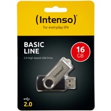 Intenso Basic Line 16GB schwarz/silber