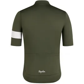 Rapha Core herren Bikeshirt-Oliv-Dunkelgrün-L