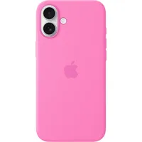 Apple iPhone 16 Plus Silikon Case mit MagSafe rosa