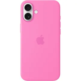 Apple iPhone 16 Plus Silikon Case mit MagSafe rosa