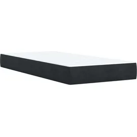 vidaXL Boxspringbett 100 x 200 cm Schwarz