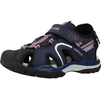 GEOX J Borealis Boy B Sandalen, Navy Red, 33